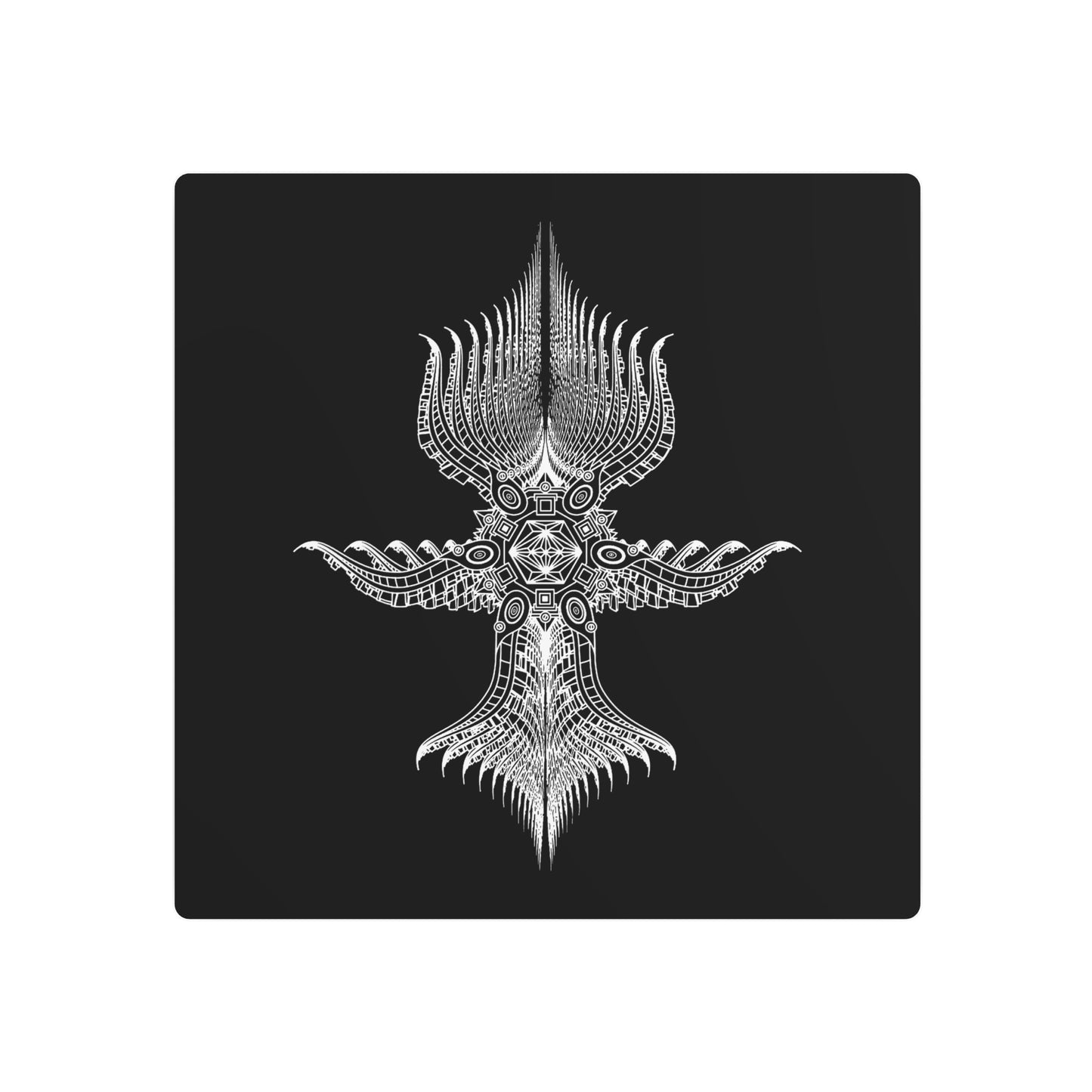 Angel of symmetry / Metal print (USA)