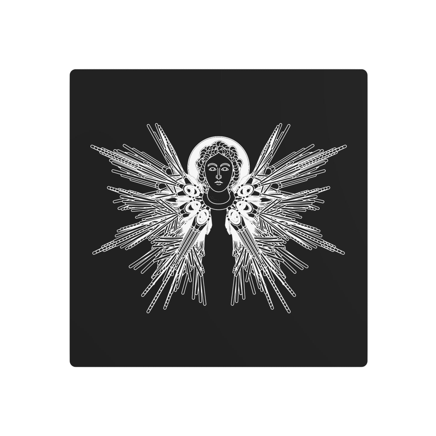 Angel of determination / Metal print (USA)