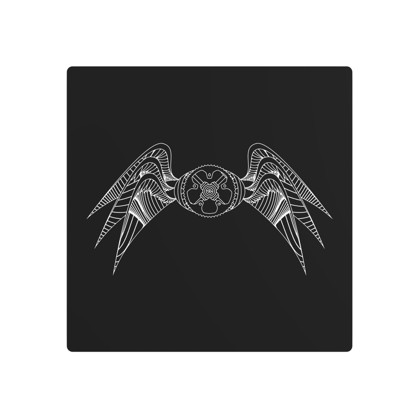 Angel of transcendence / Metal print (USA)