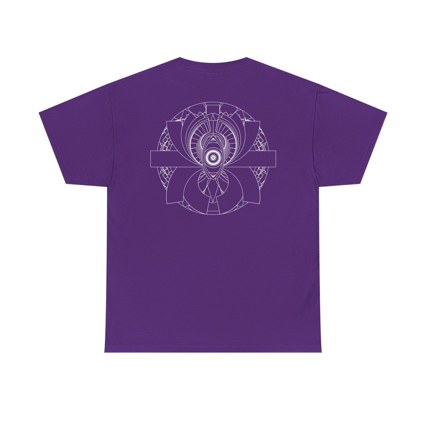 Angel of meditation / T-shirt (back)