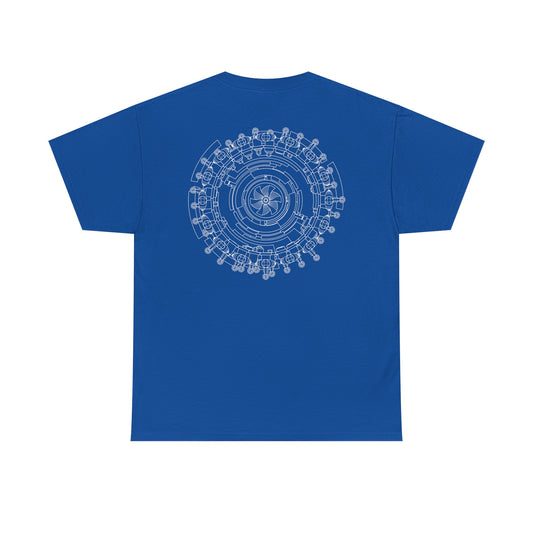 Angel of deinterlacing / T-shirt (back)