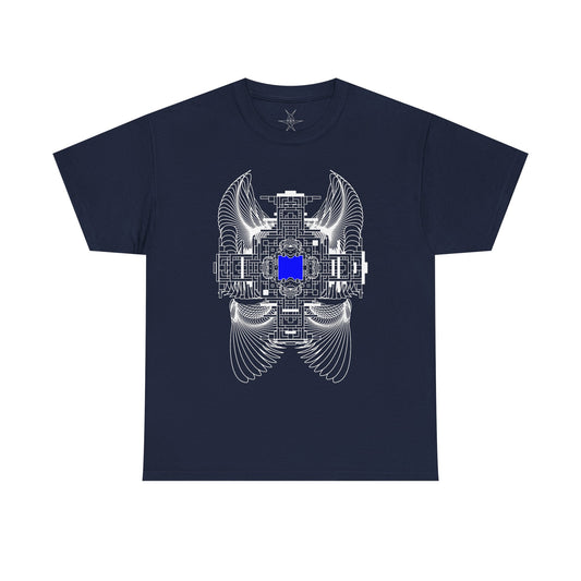 Angel of checks / T-shirt (front)