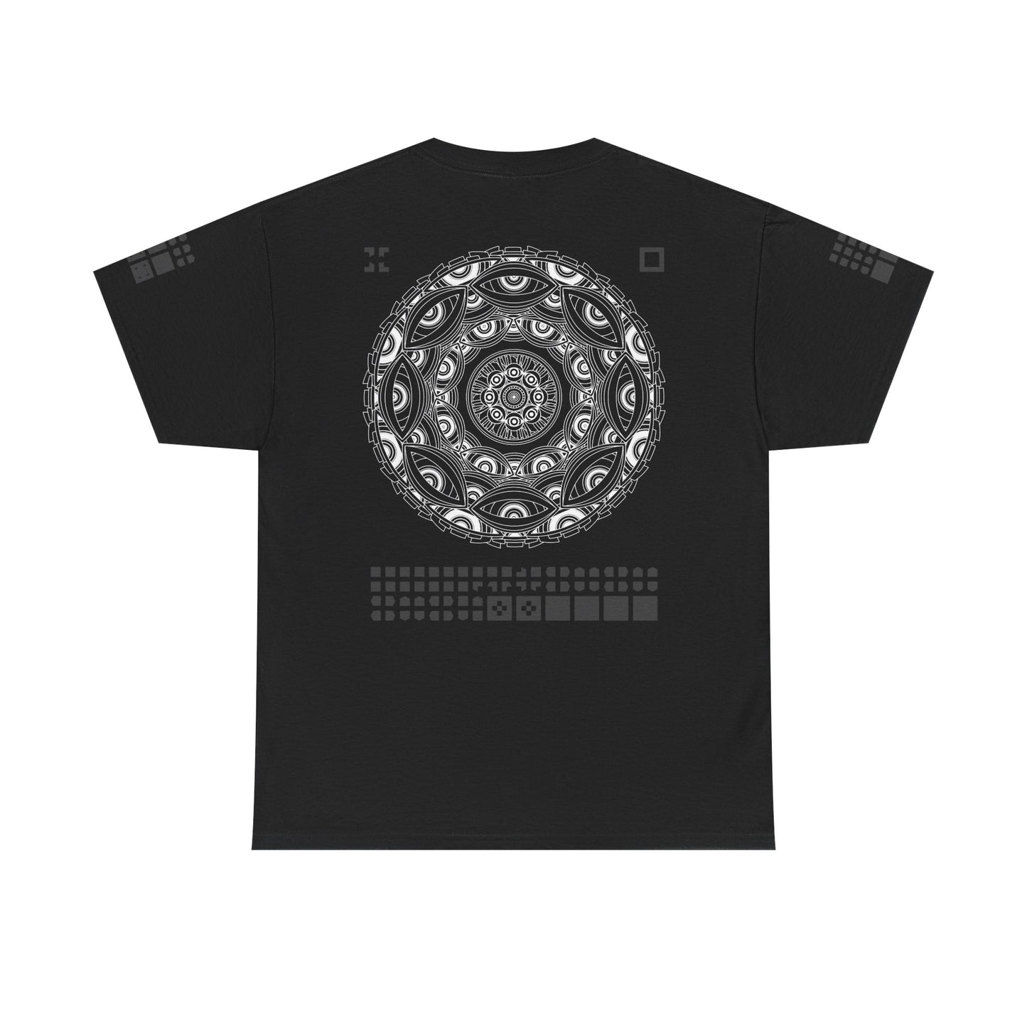 Angel of counters + pattern / T-shirt (back)