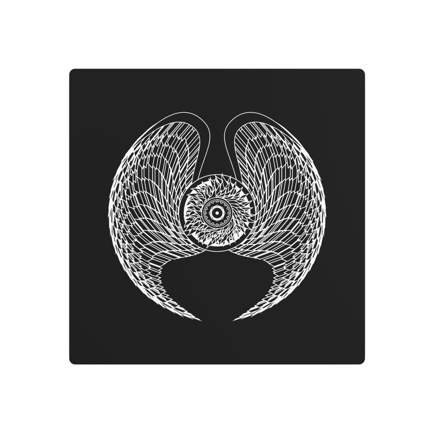 Angel of protection / Metal print (USA)