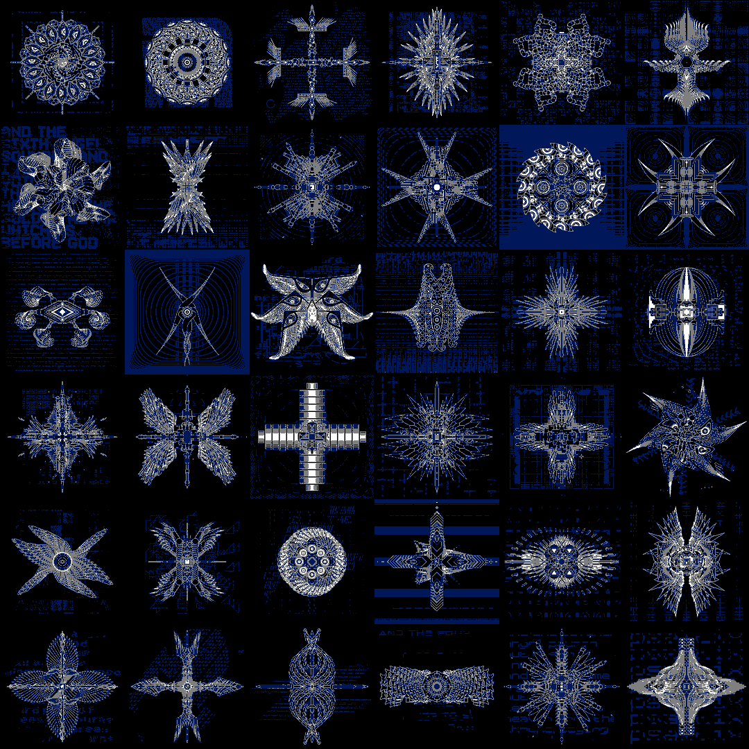 Mod screen angels bundle / 5 packs / 45 loops
