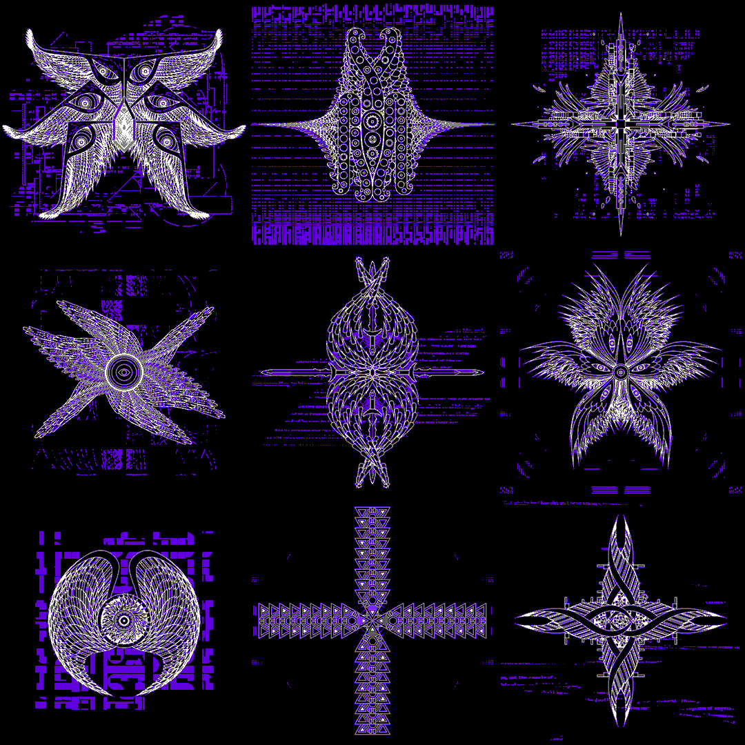 Betatronic mod screen angels pack / 9 loops