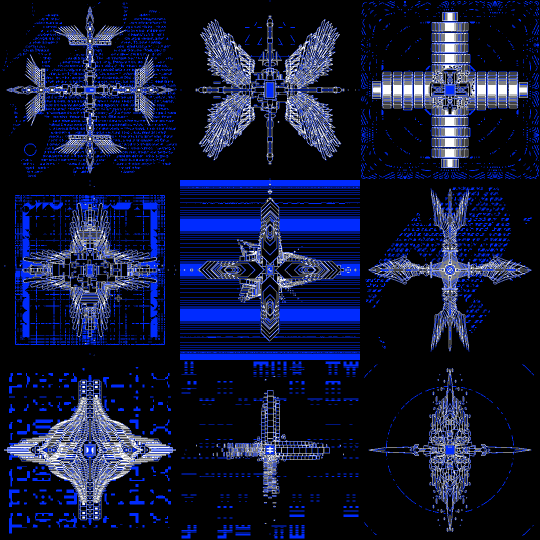 Deltatronic mod screen angels pack / 9 loops
