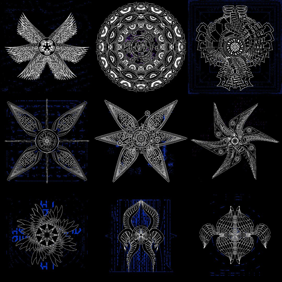 Deep wheel angels pack / 9 loops