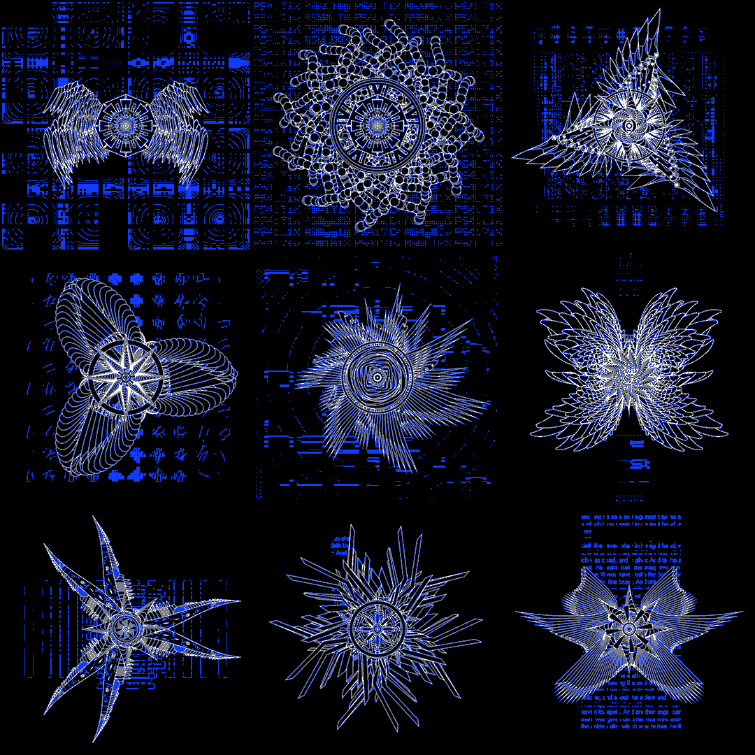 Metallic void angels pack / 9 loops