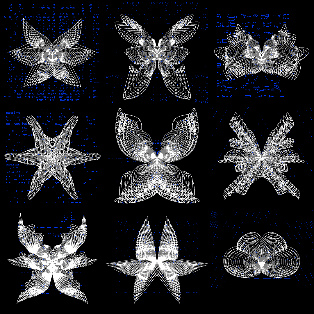Moving spirit angels pack / 9 loops