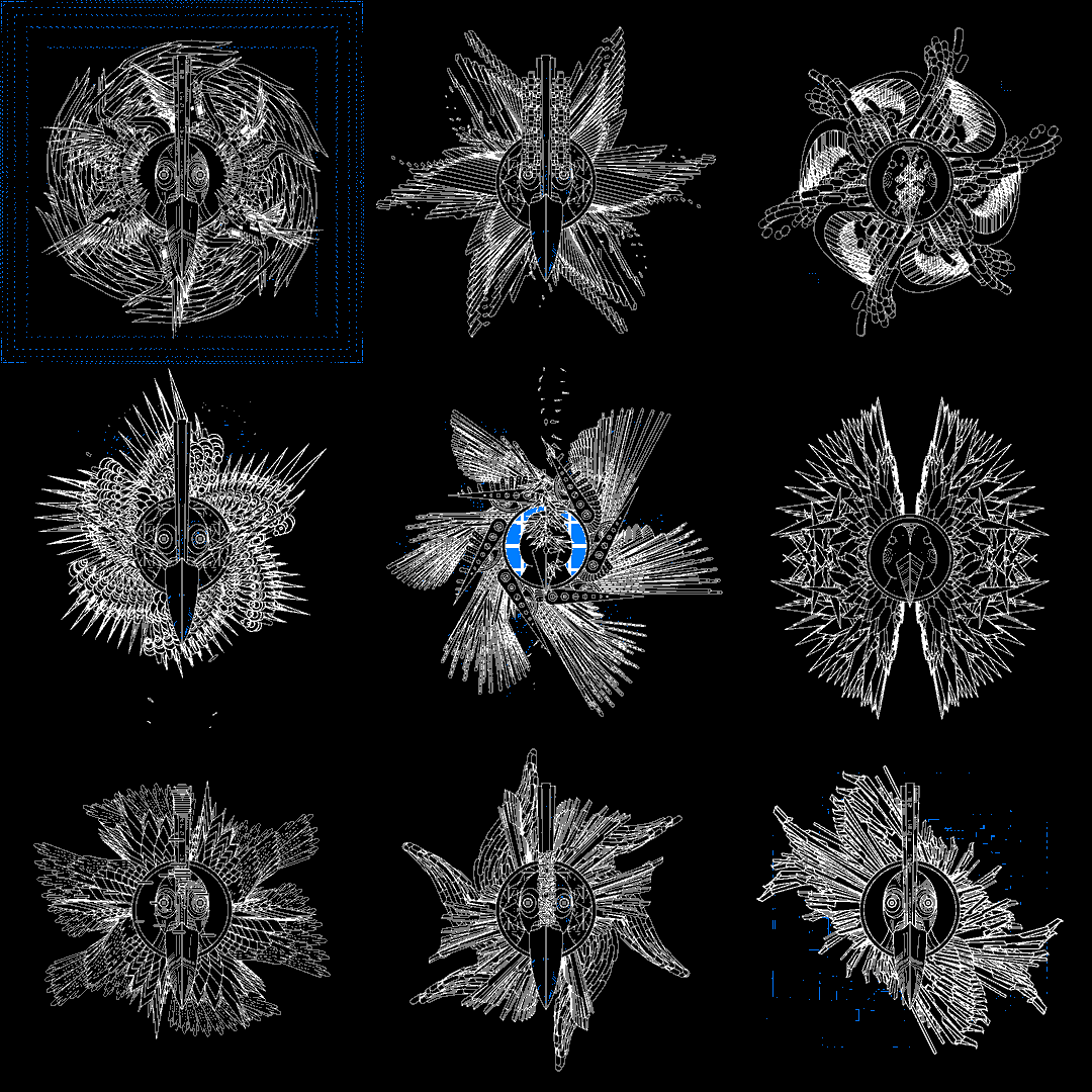 Shaman bird angels pack / 9 loops