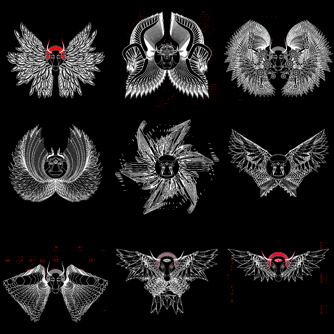 Sacrificial bull angels pack / 9 loops