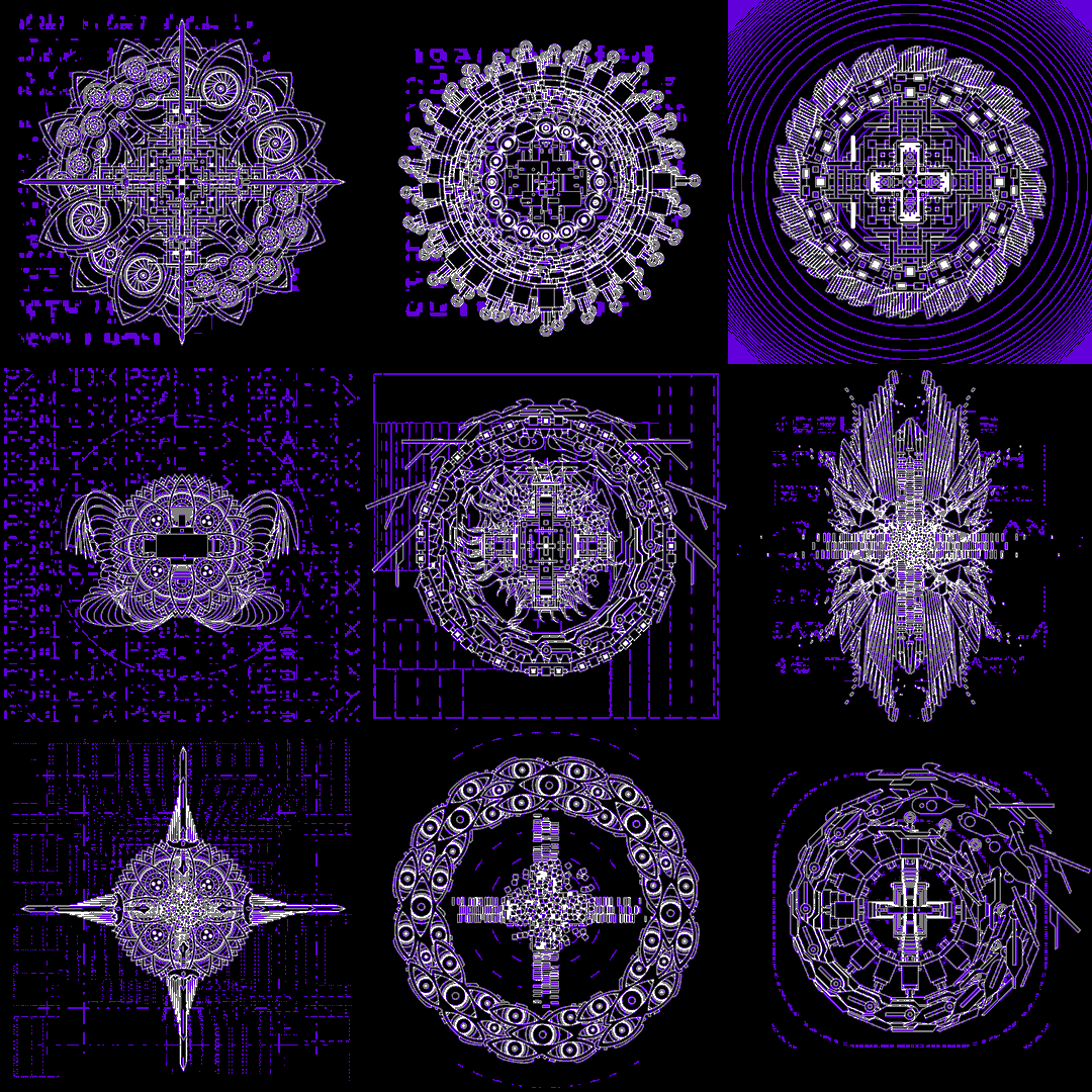 Cross matter angels pack / 9 loops