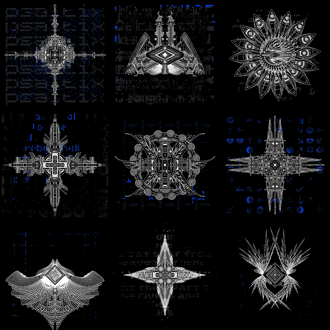 Diamond matter angels pack / 9 loops