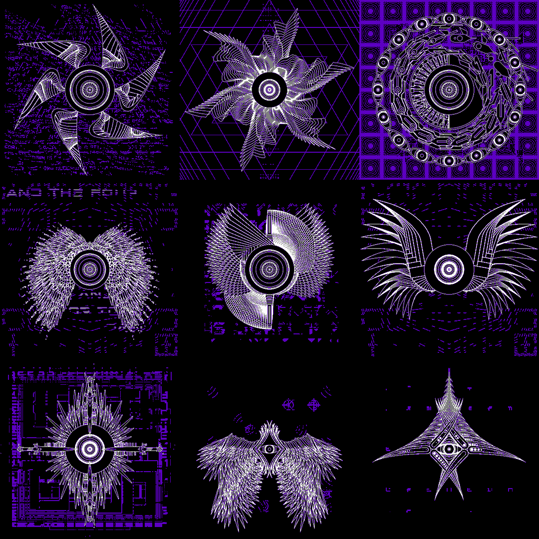 Basic eye angels pack / 9 loops