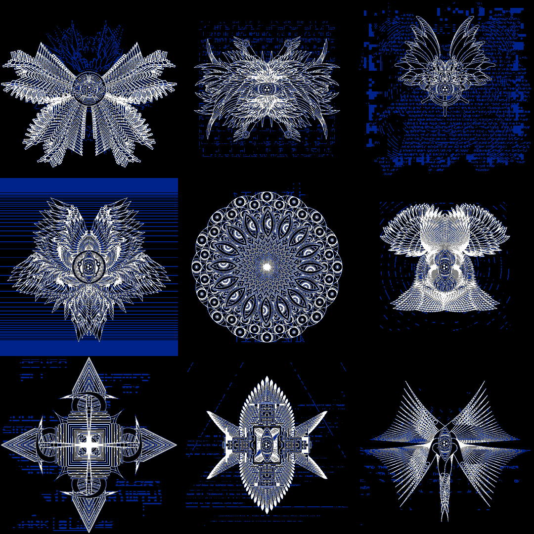 Divine eye angels pack / 9 loops