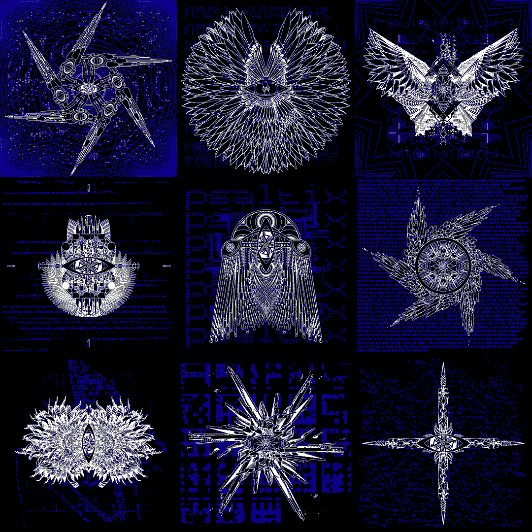Hard eye angels pack / 9 loops