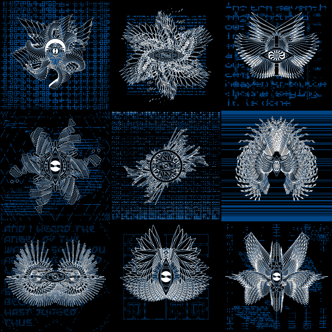 Metallic eye angels pack / 9 loops