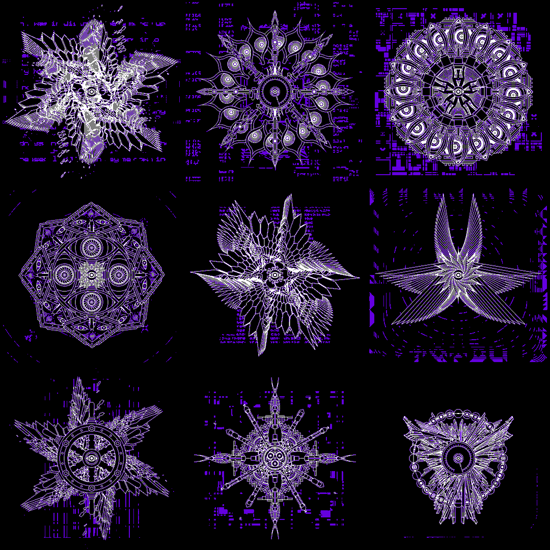 Small eye angels pack / 9 loops