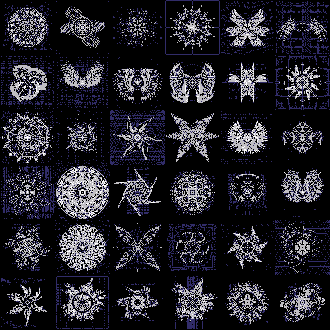 Wheel angels bundle / 7 packs / 63 loops
