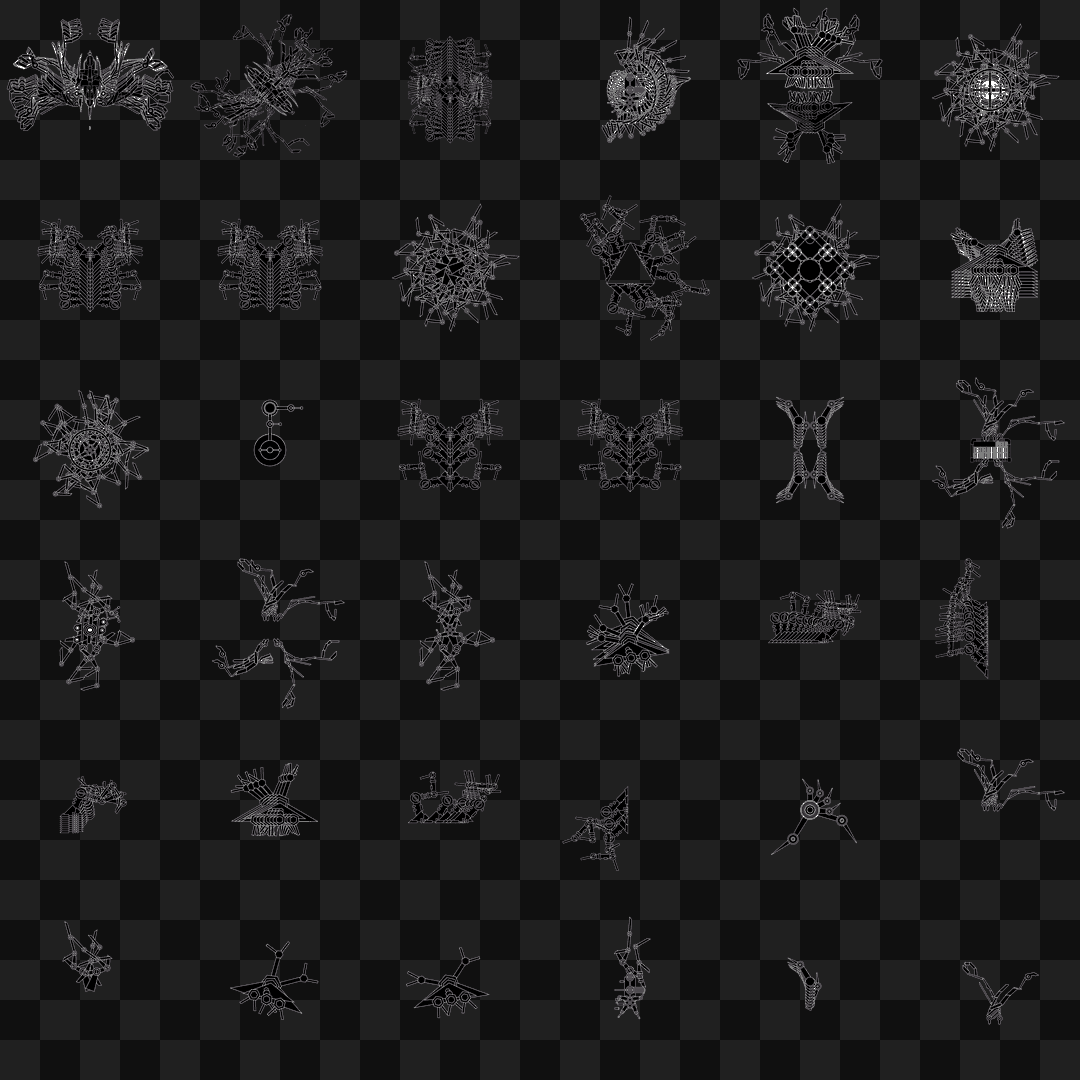 Mech scraps asset pack / 45 loops
