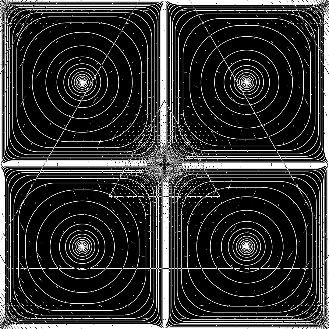 Alpha hybrid square pattern asset pack / 40 loops