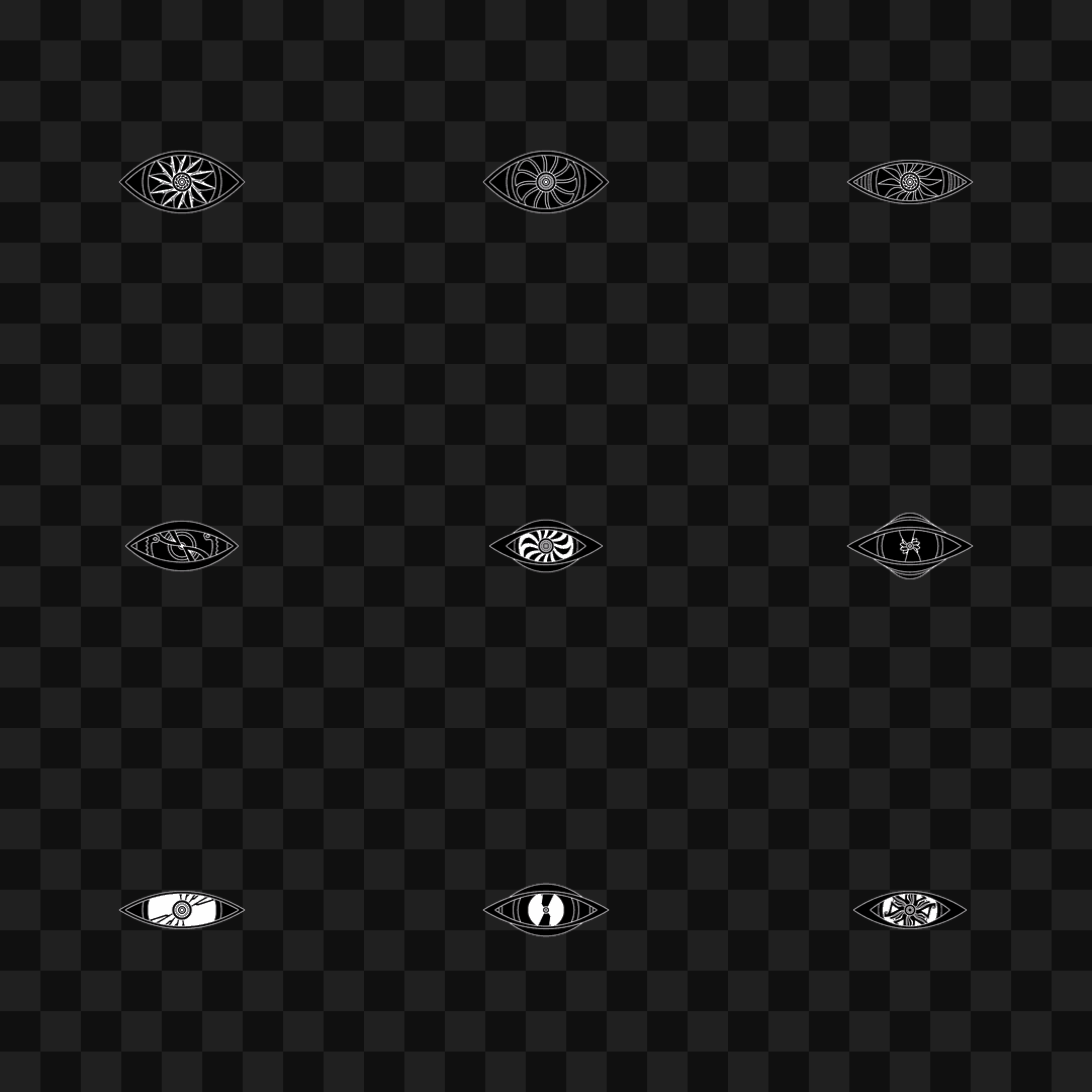 Eyeblink face asset pack / 9 loops