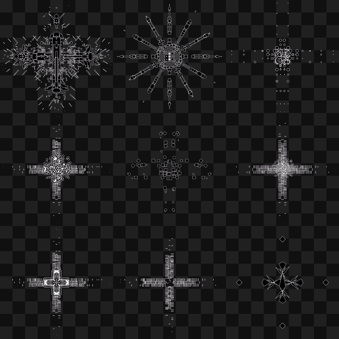 Cross frag asset pack / 22 loops