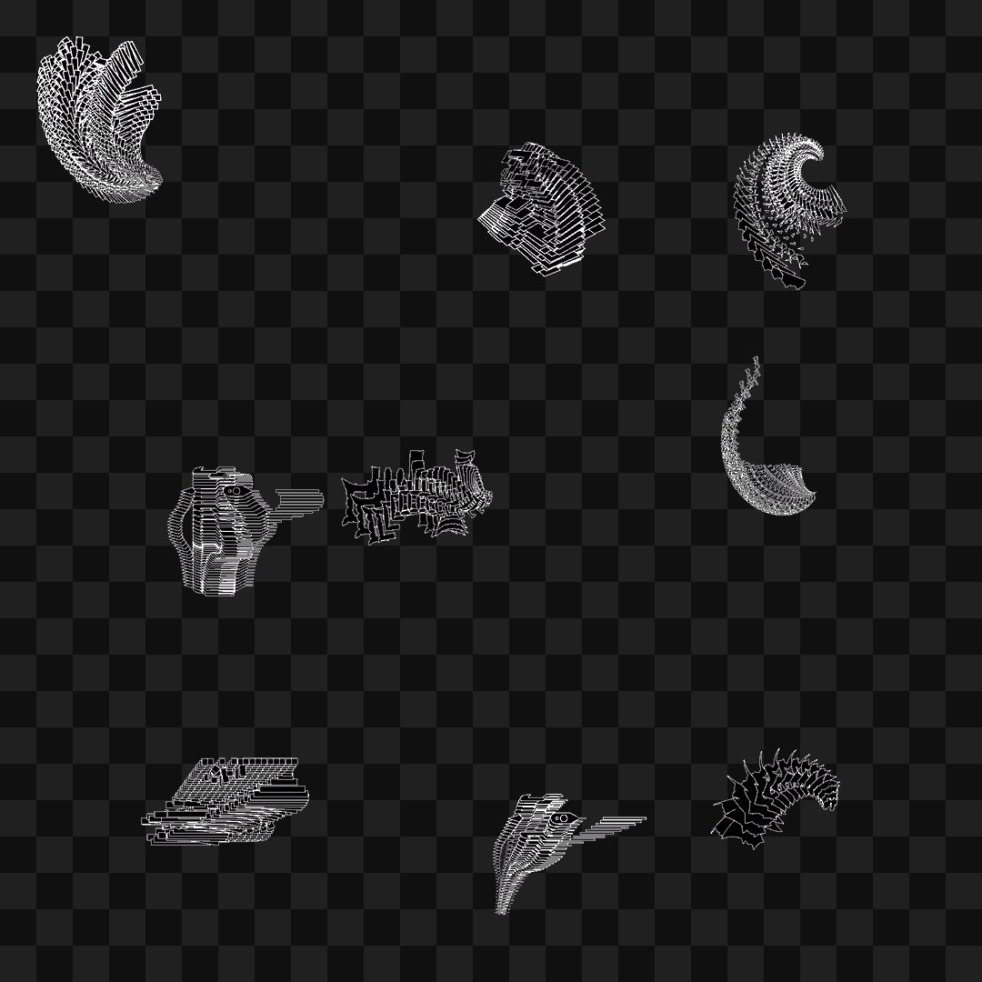 Morph flap wing asset pack / 9 loops