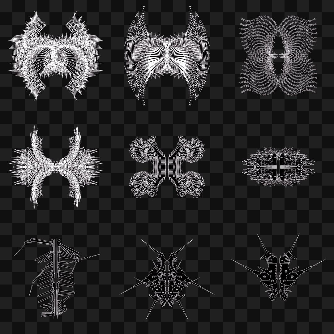 Beta flap wingset asset pack / 9 loops