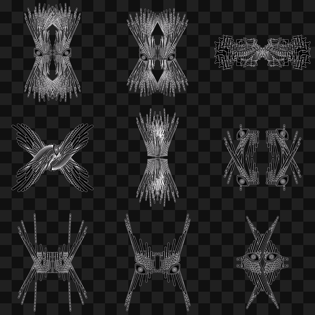 Gamma flap wingset asset pack / 10 loops