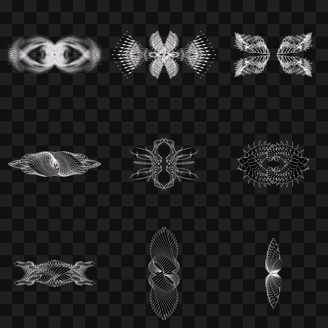 Xi sym wingset asset pack / 10 loops