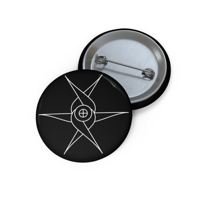Angel glyph on pin