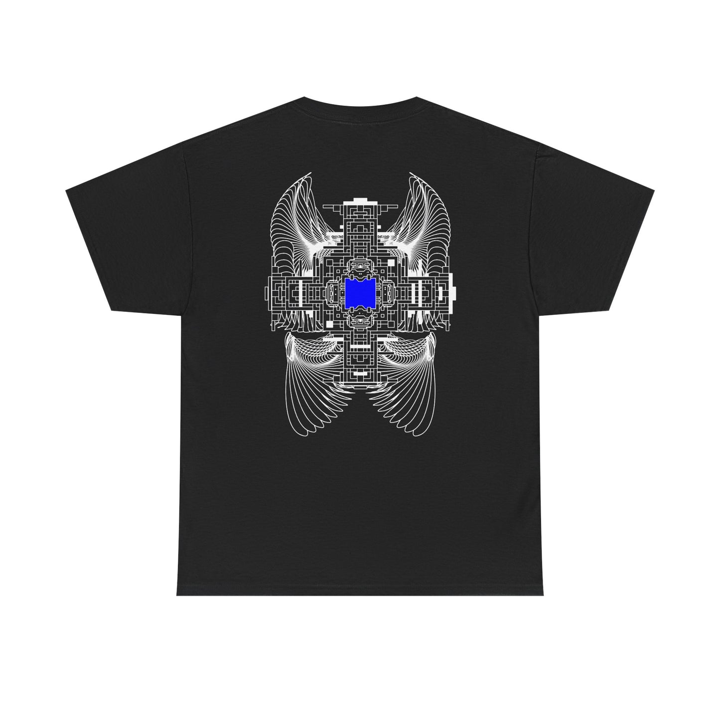 Angel of checks / T-shirt (back)
