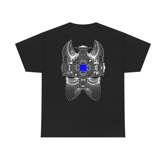 Angel of checks / T-shirt (back)