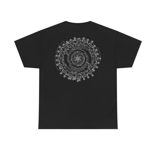 Angel of deinterlacing / T-shirt (back)