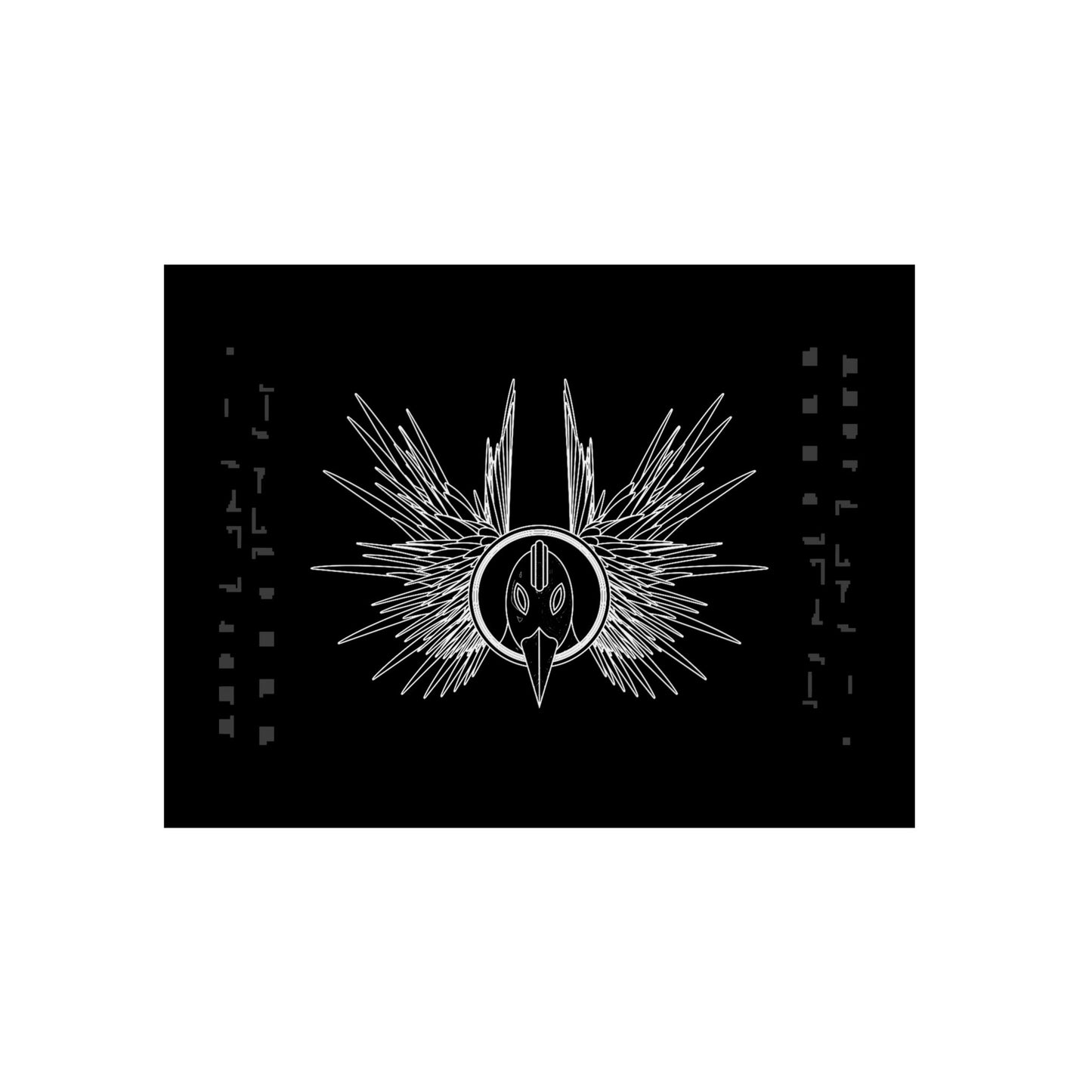 Angel of birds / Metal print (EU)
