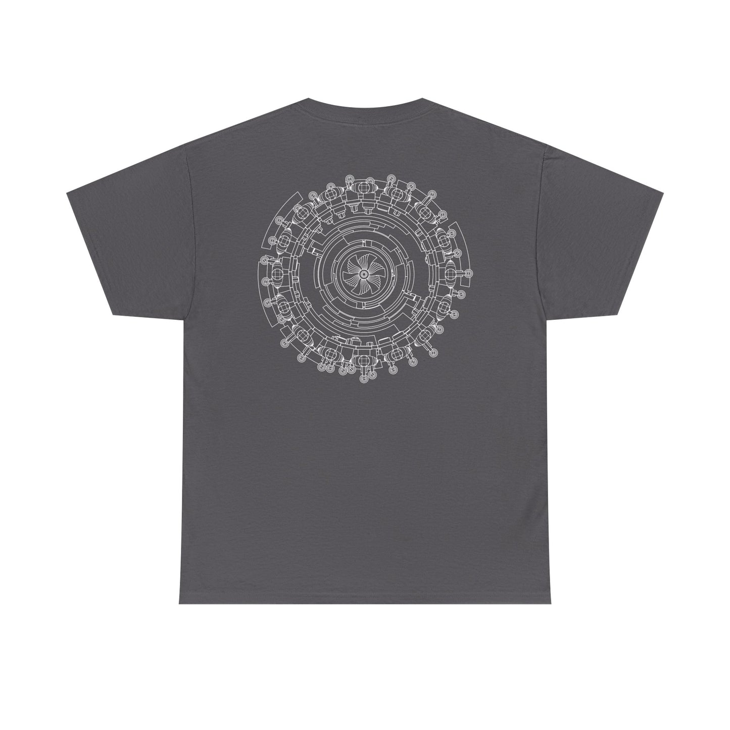 Angel of deinterlacing / T-shirt (back)
