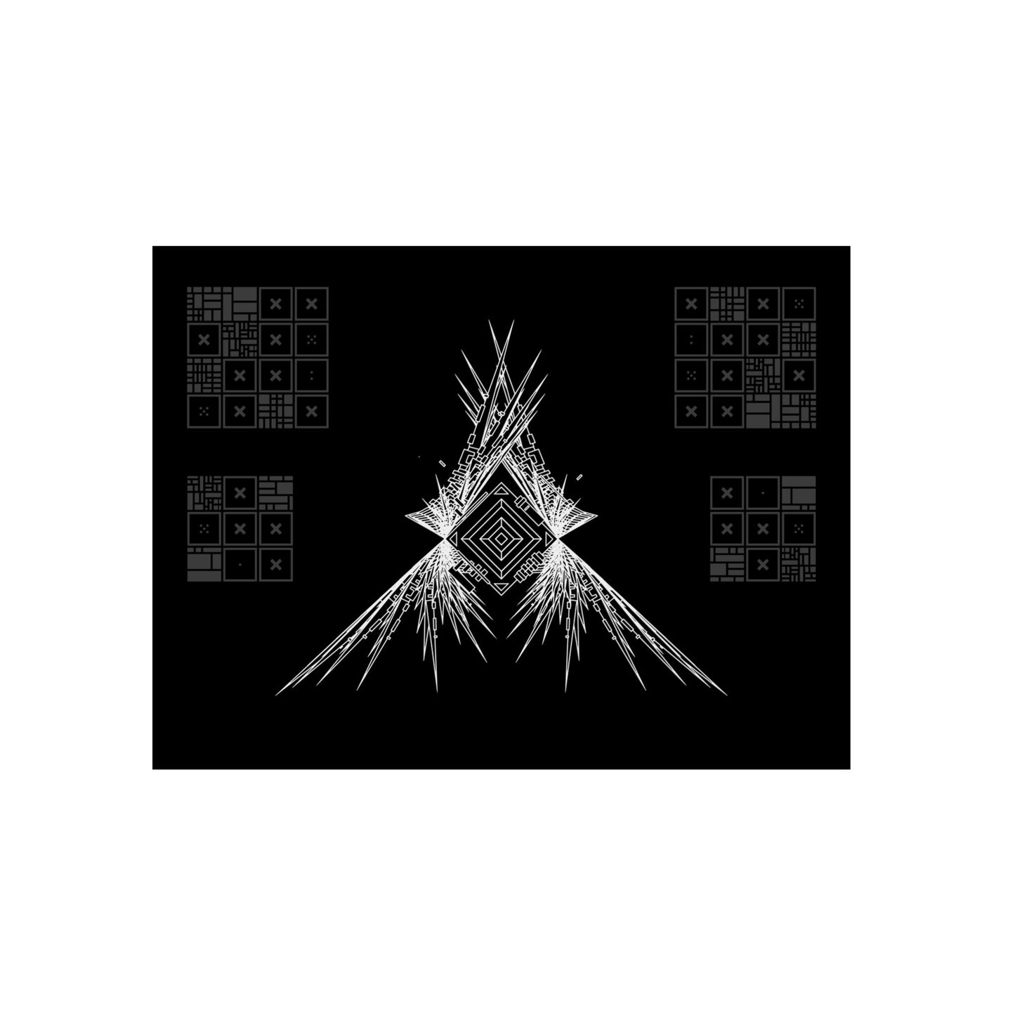 Angel of brightness / Metal print (EU)