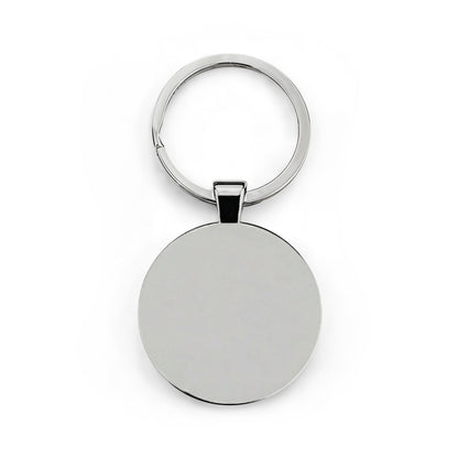 Angel glyph on keychain