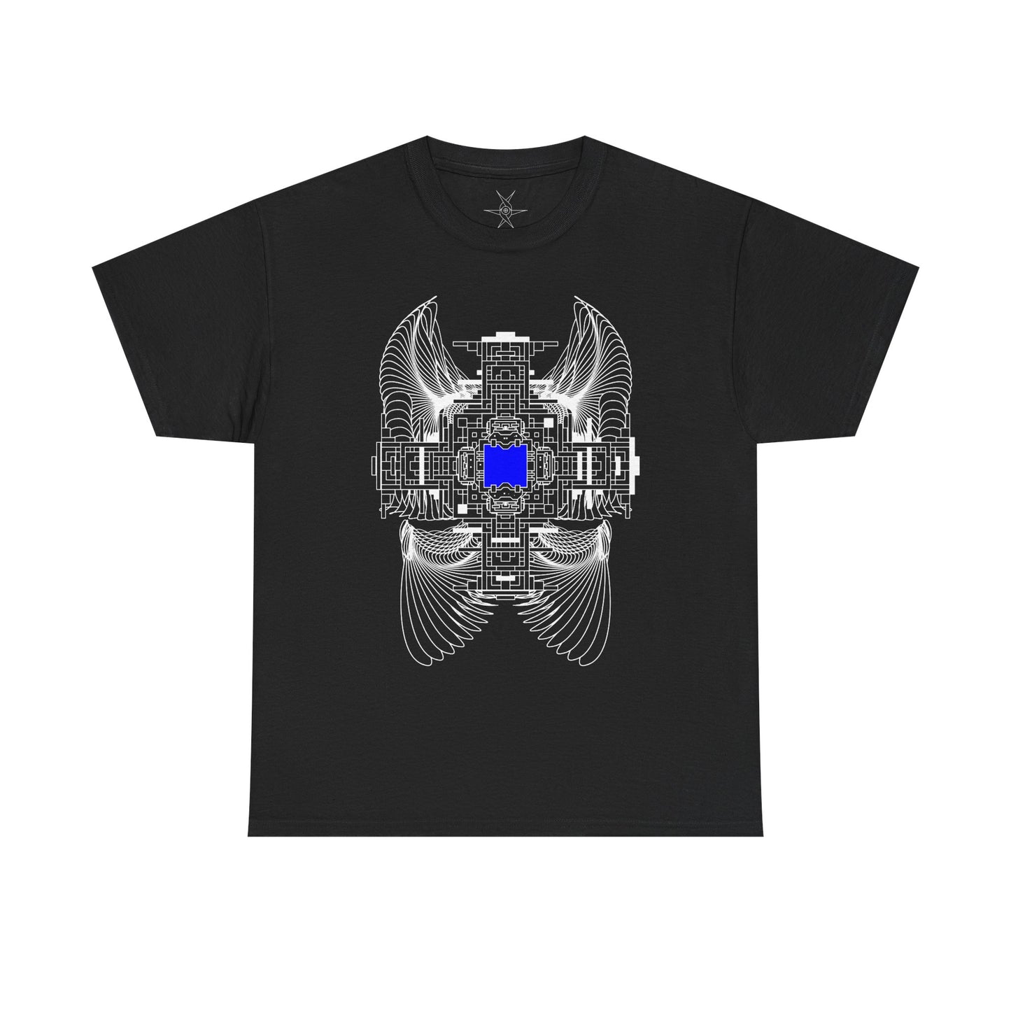 Angel of checks / T-shirt (front)