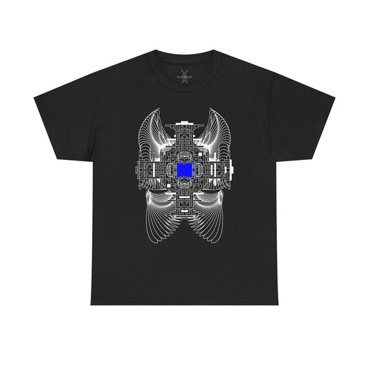 Angel of checks / T-shirt (front)