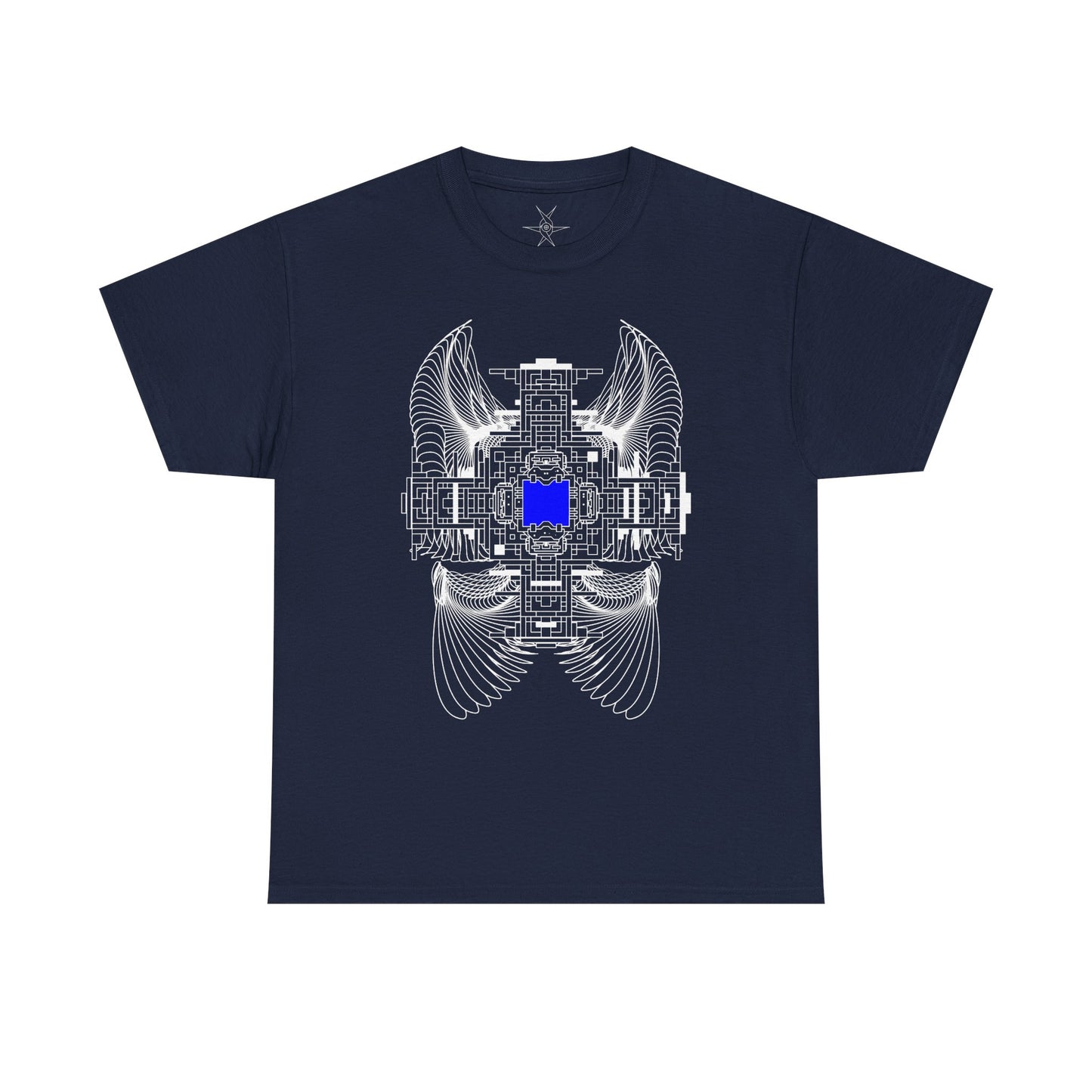 Angel of checks / T-shirt (front)