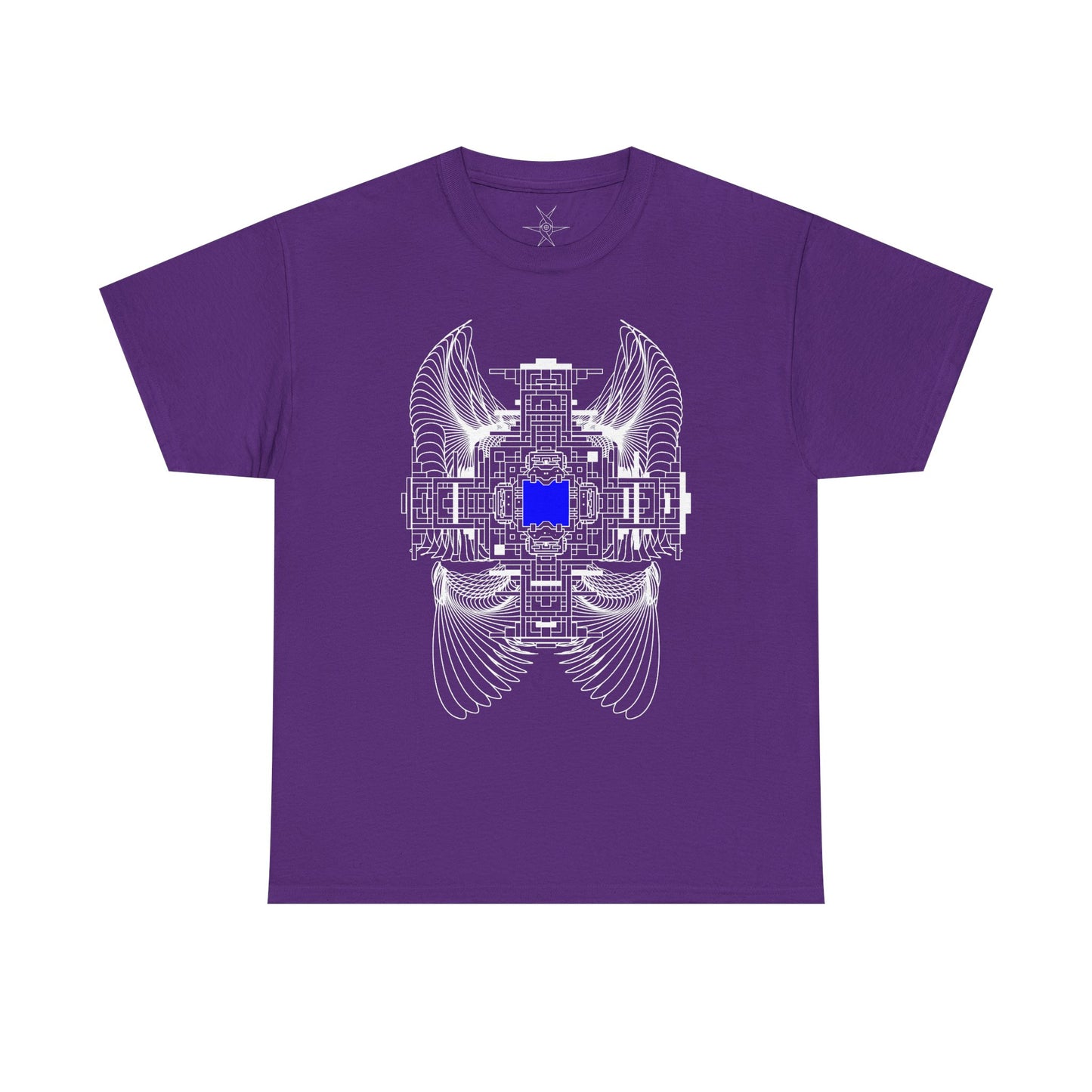 Angel of checks / T-shirt (front)