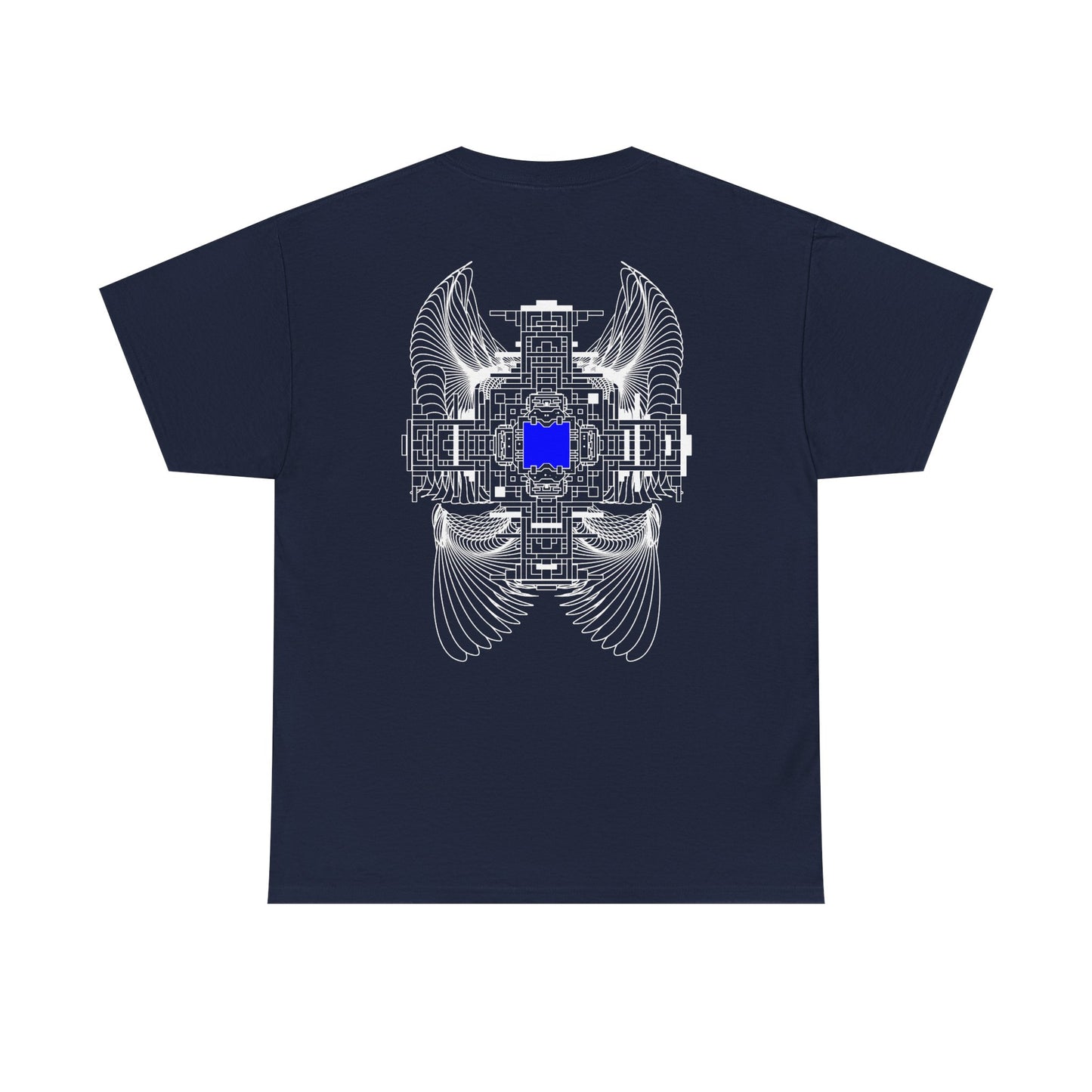 Angel of checks / T-shirt (back)