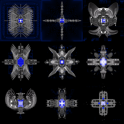 Noble cross screen angels pack / 9 loops