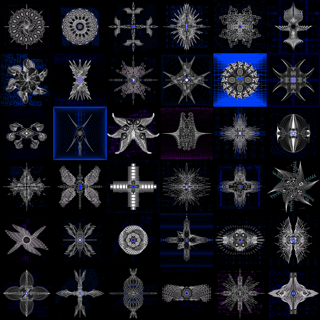 Mod screen angels bundle / 5 packs / 45 loops