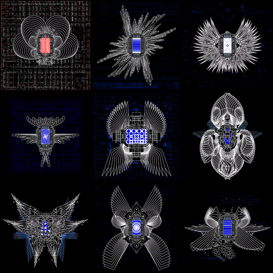 Start screen angels pack / 9 loops