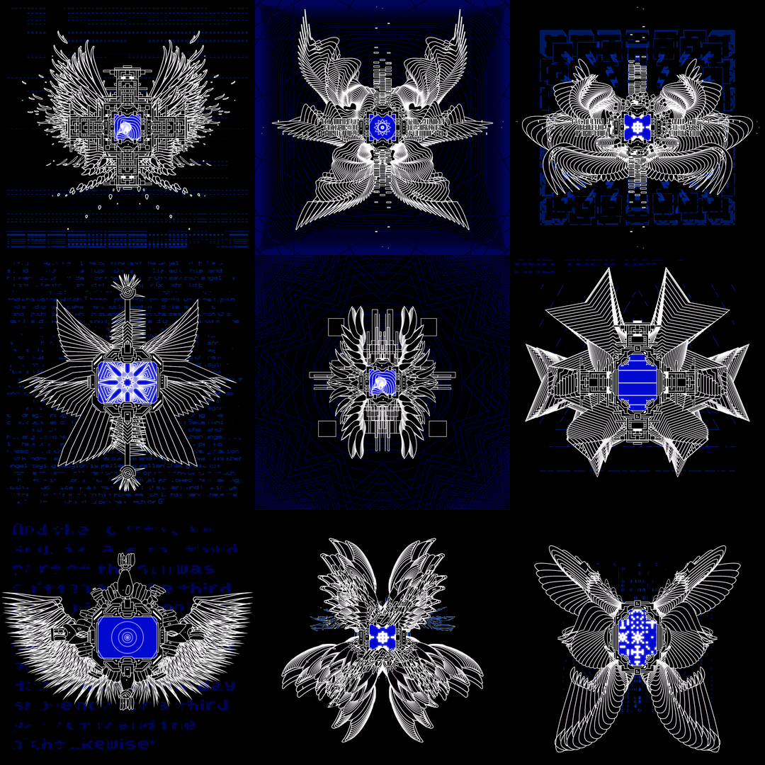 Vigilant sym screen angels pack / 9 loops