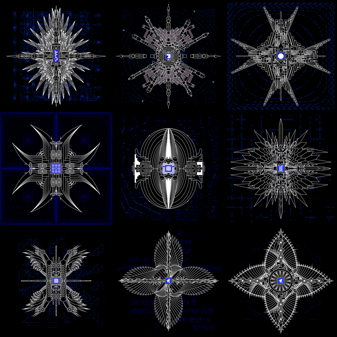 Gammatronic mod screen angels pack / 9 loops
